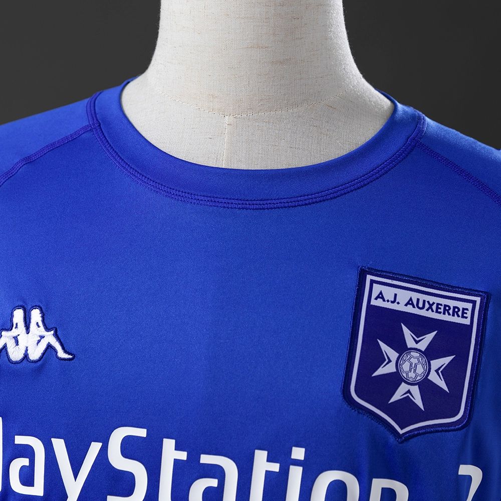 Retro Auxerre 1995/96 Long Sleeve Away jersey Fan Version