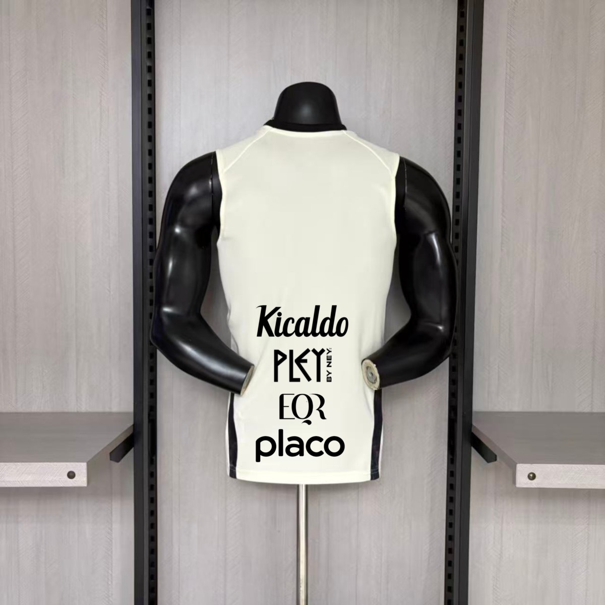 2026/27 Santos Training Beige Vest Fan Version