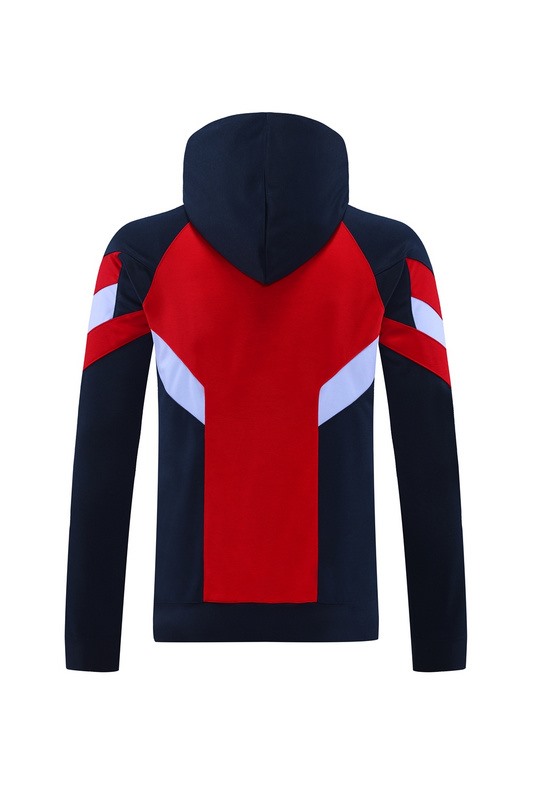 2024 Arsenal Red Hoodie Jacket Kit Set Football Team Shirt Sports Fashion
