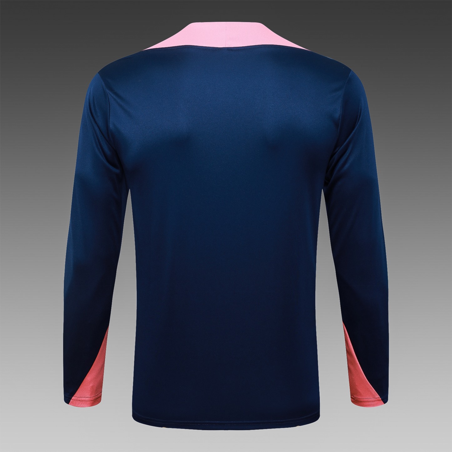 202526 Barcelona royal blue Long-sleeved half-pull training kit Football team kit