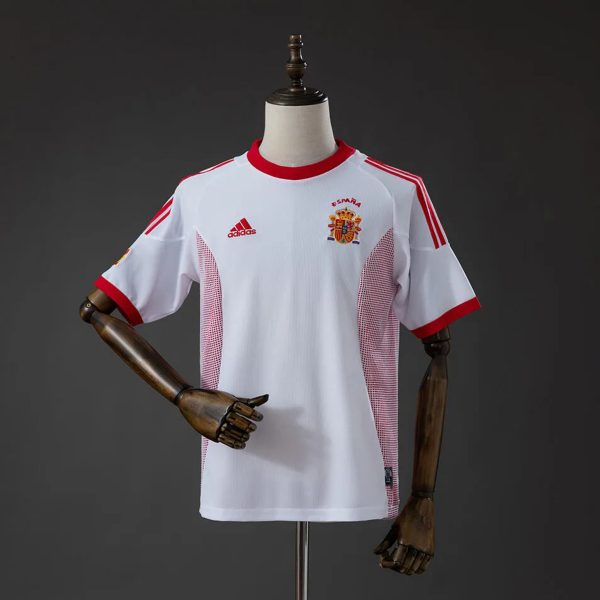 Retro Spain 2002 Away Jersey Fan Version