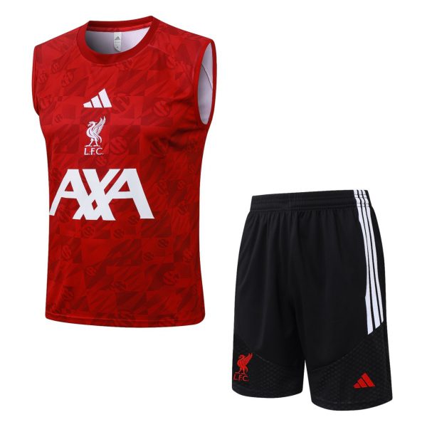 2026 Liverpool Red Training Set Shirt and Shorts