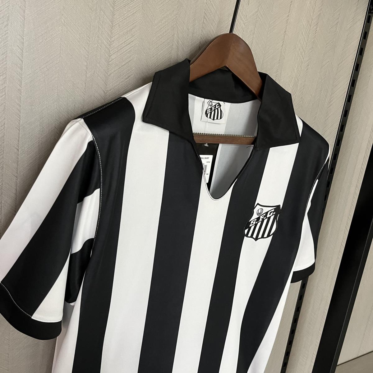 Retro 1958 Santos away jersey Fan Version