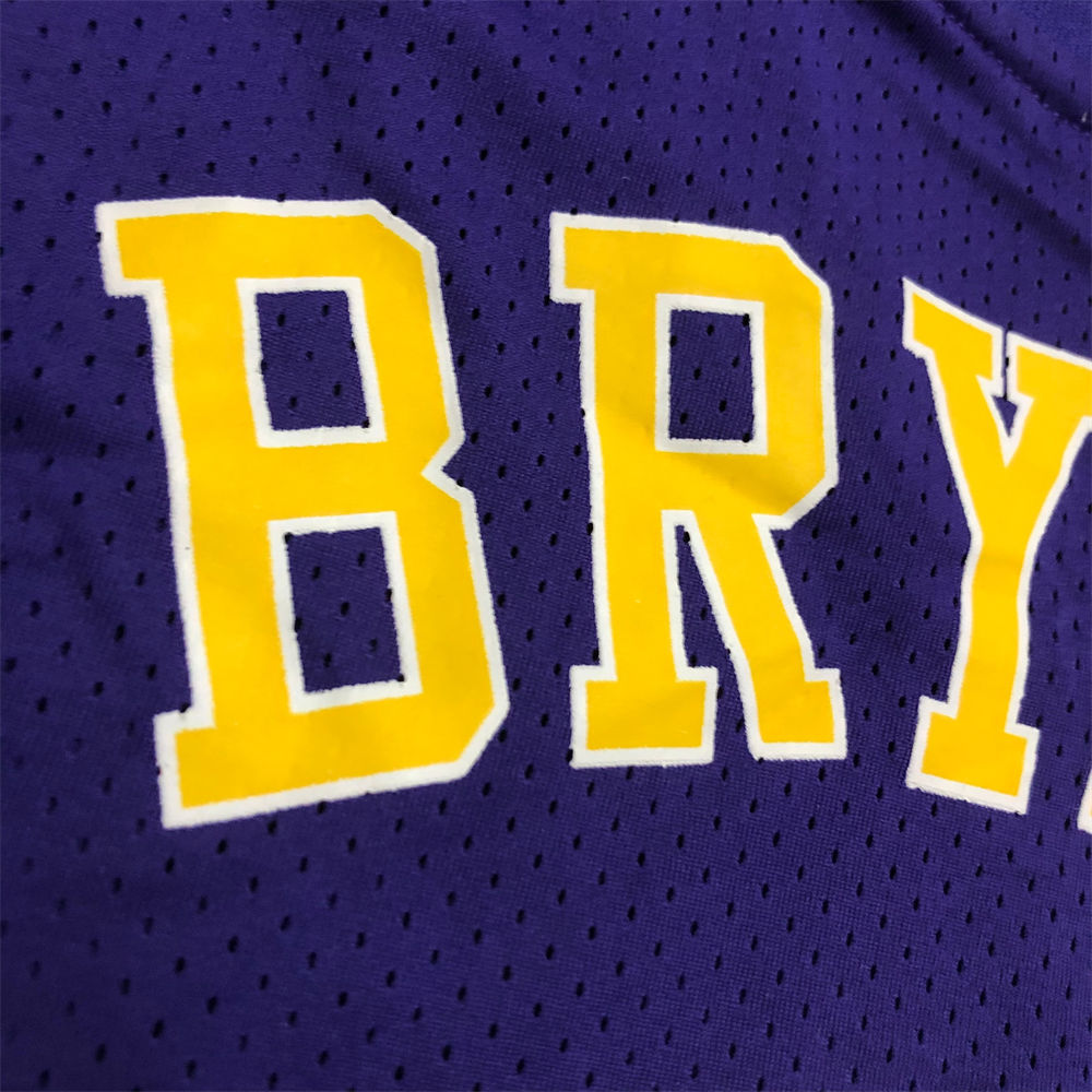NBA Los Angeles Lakers Mitchellness Jersey Purple BRYANT#8 S-XXL