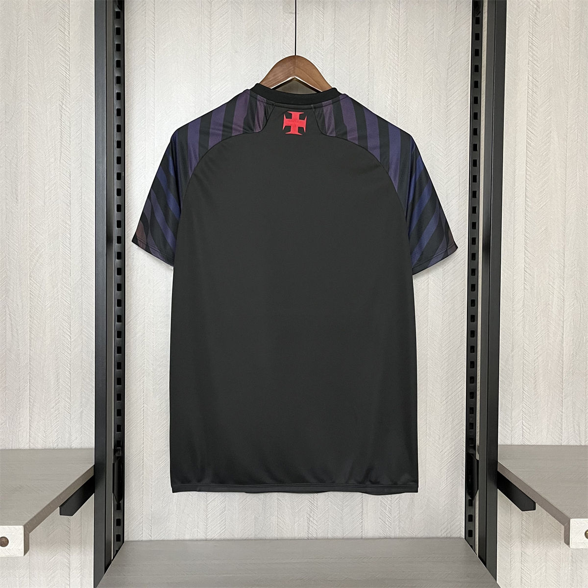 2024/25 Vasco Da Gama Kappa Warm-up Black jersey Fan Version