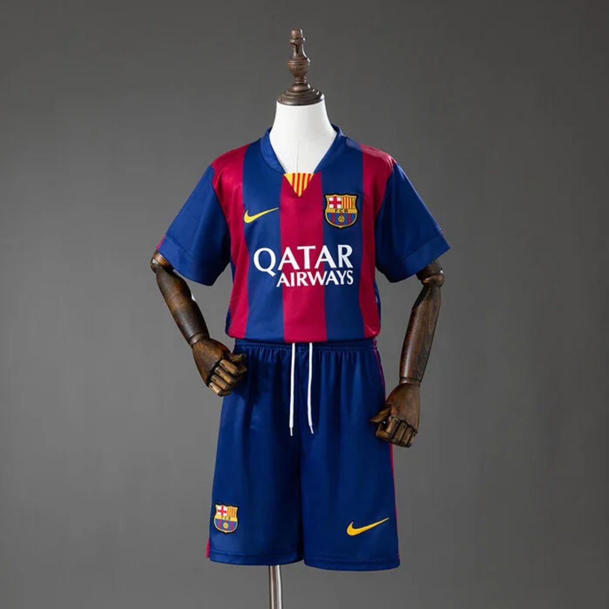 Retro Barcelona 2014/15 Home Kid Kits