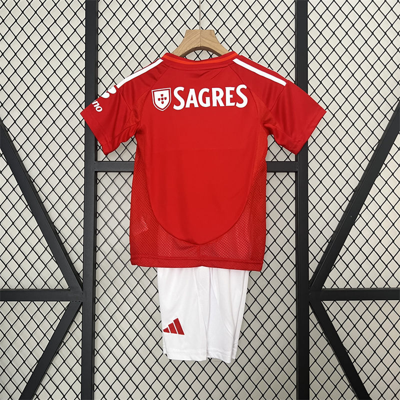 24/25 Benfica Home jersey Kid Kits Size 16-28