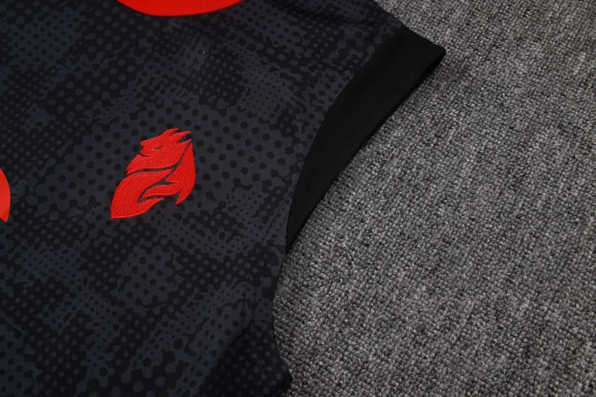 2026 AC Milan Black Training Set Shirt and Shorts