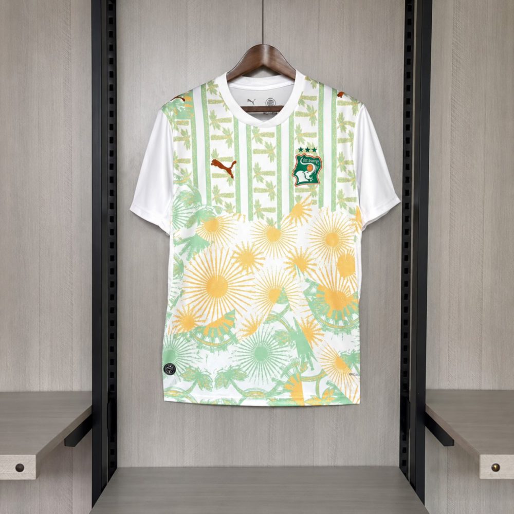 2026 Ivory Coast White Jersey Fan Version