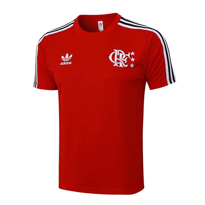 2025/26 Flamengo Red Training Set Shirt and Shorts