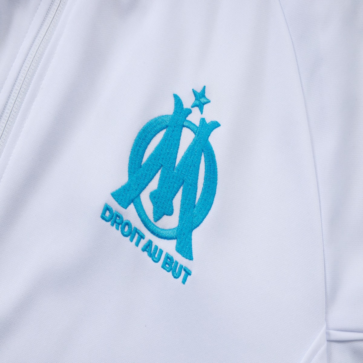 2026 Marseilles White Jacket Training Suit Set