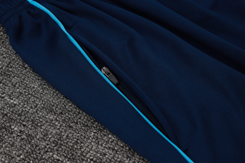 202526 Arsenal Royal blue Long-sleeved half-pull training kit Football team kit
