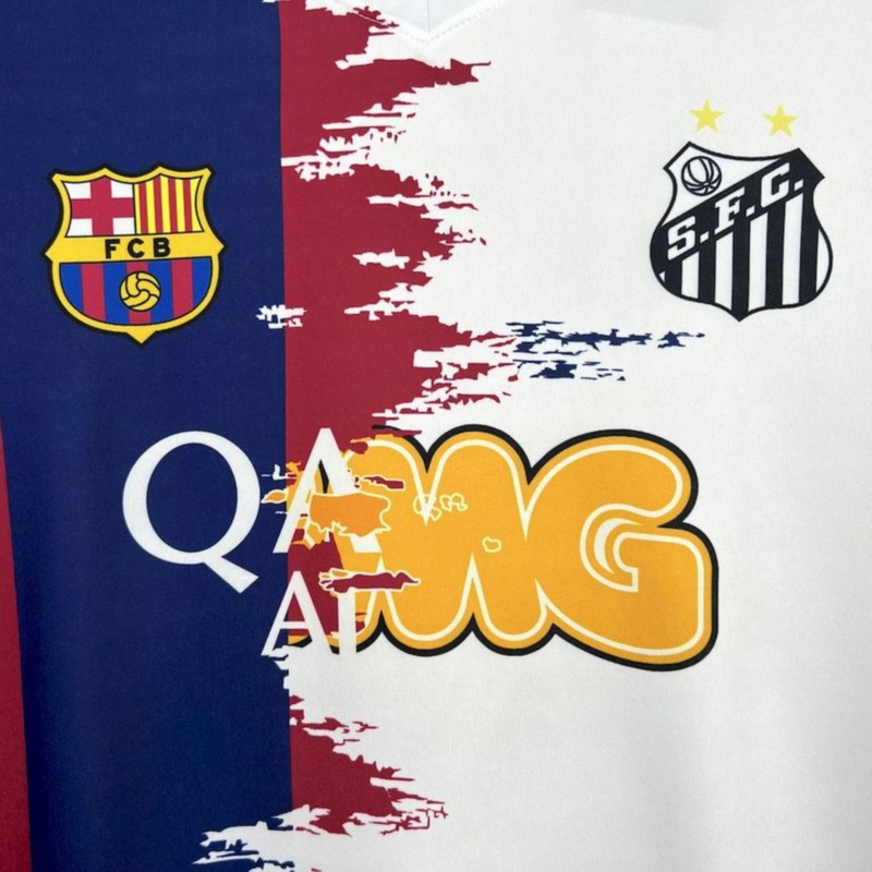 2025/26 Neymar da Silva Santos Júnior Barcelona-Santos Jersey Fan Version