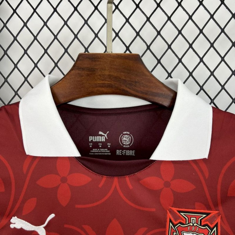 2025/26 Portugal Training Red Jersey Fan Version