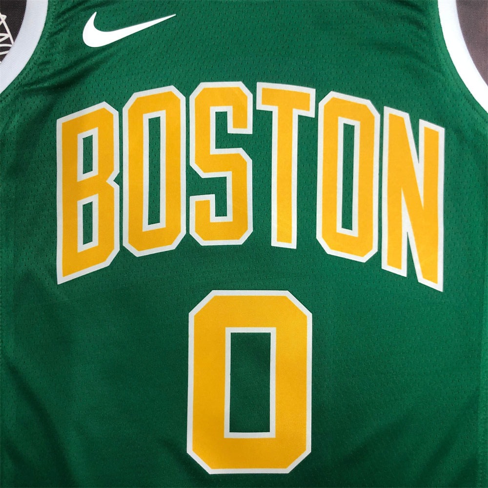 NBA Boston Celtics Round Neck Green Jersey S-XXL