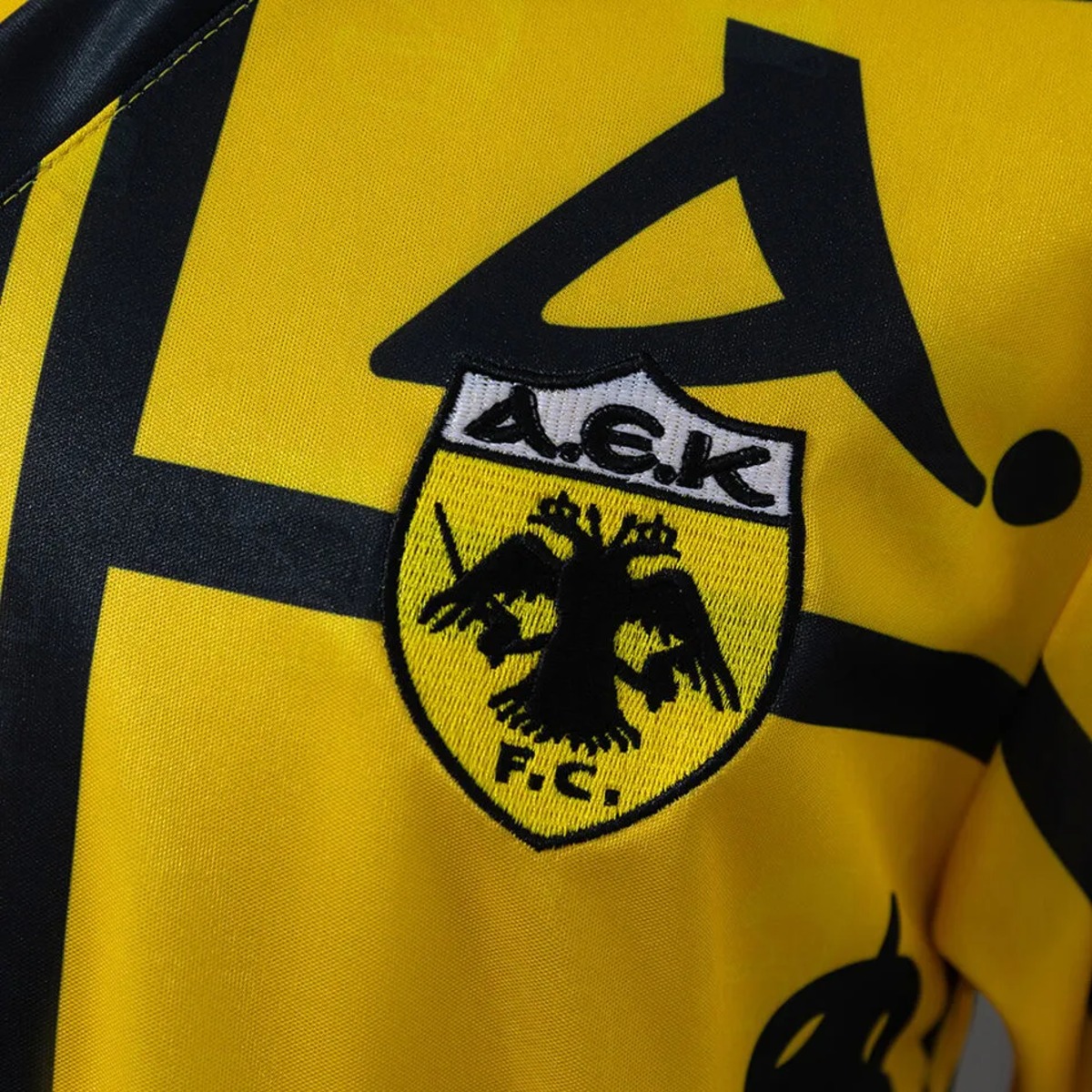 Retro AEK Athens 1993/94 Home Jersey Fan Version