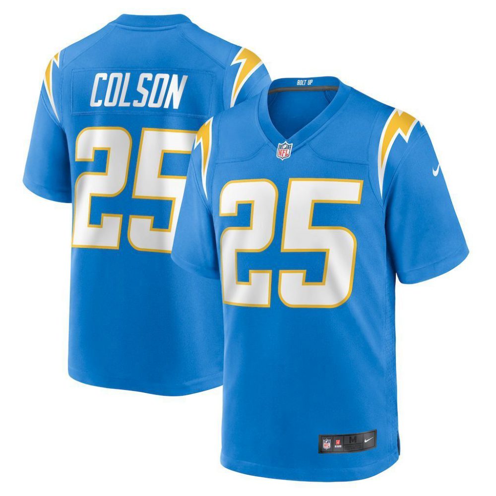 NFL Los Angeles Chargers Jeysey COLSON #25