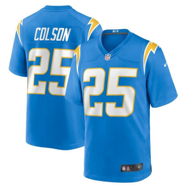 NFL Los Angeles Chargers Jeysey COLSON #25