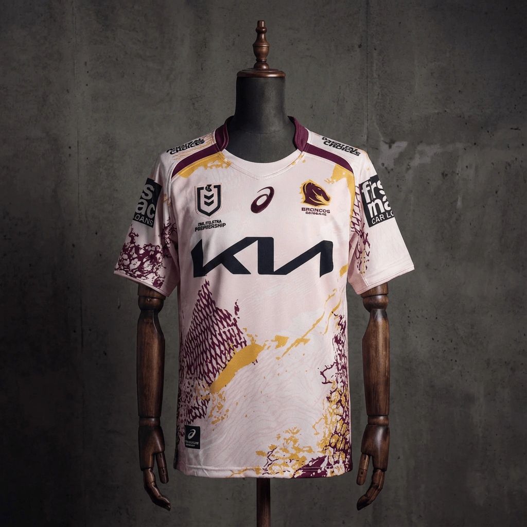NRL Brisbane Broncos 2025 Indigenous Jersey