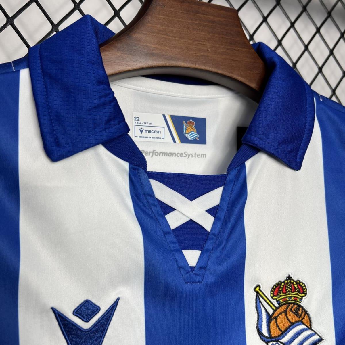 2024/25 kids Real Sociedad Home jersey Kid Kits Size 16-28