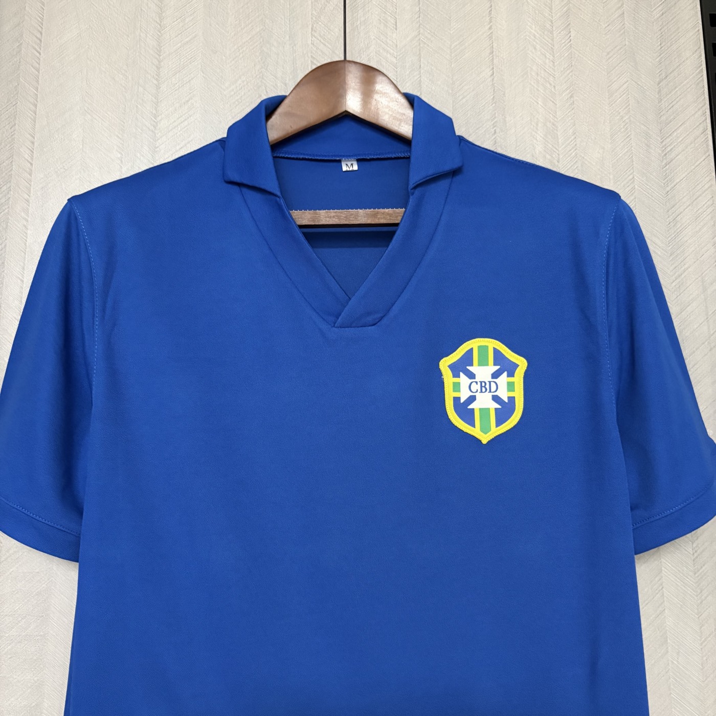 Retro Brazil 1957 away jersey Fan Version