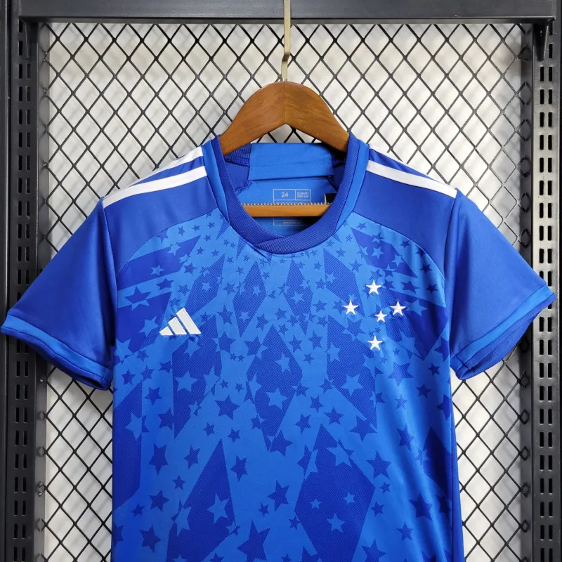 2024/25 kids kits Cruzeiro home jersey size: 16-28