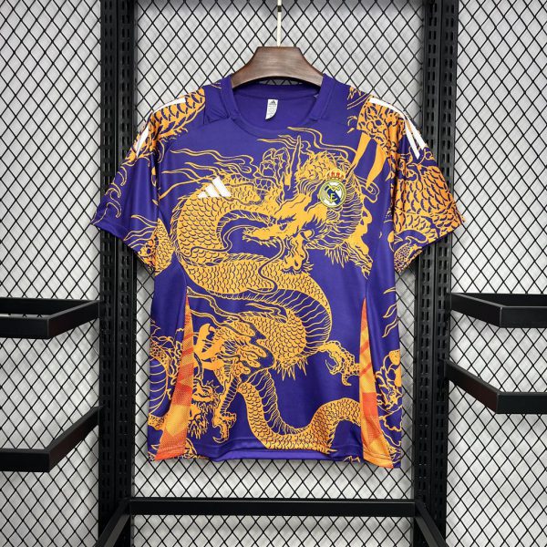 24/25 Real Madrid Purple Dragon Special Edition Jersey Fan Version