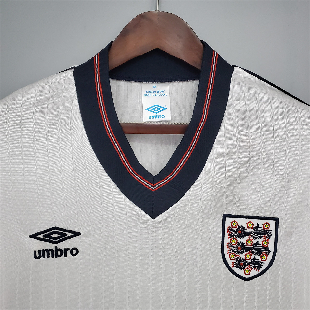 Retro England 84/87 Home jersey Fan Version