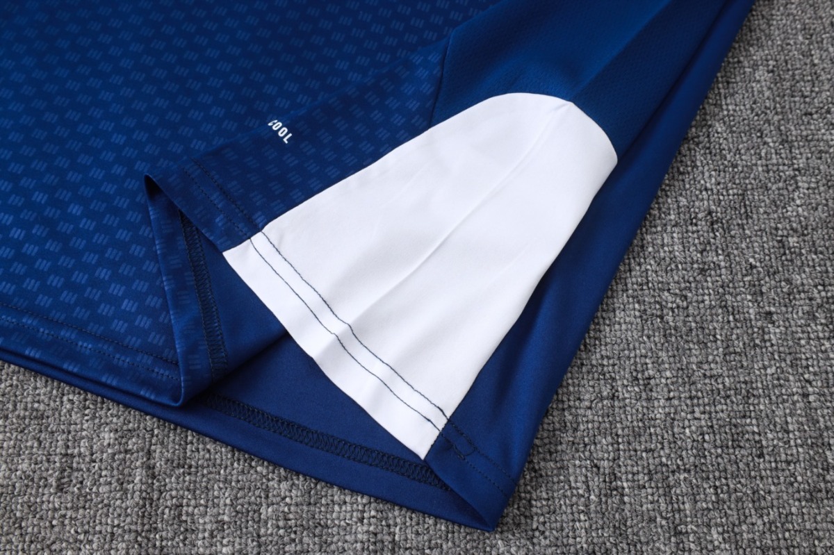 2026 Real Madrid Royal blue Training Set Shirt and Shorts
