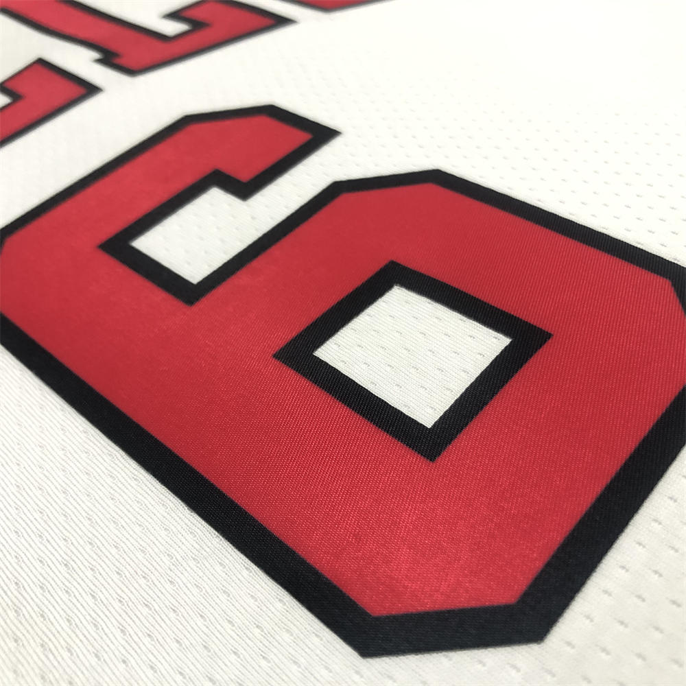 NBA Chicago Bulls Round Neck White 75th anniversaryJersey CARUSO#6 S-XXL