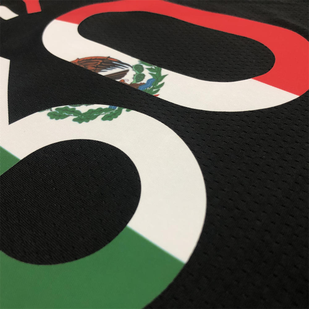 NBA Golden State Warriors V-Neck Mexico Edition 75th Anniversary Black Jersey CURRY#30 S-XXL
