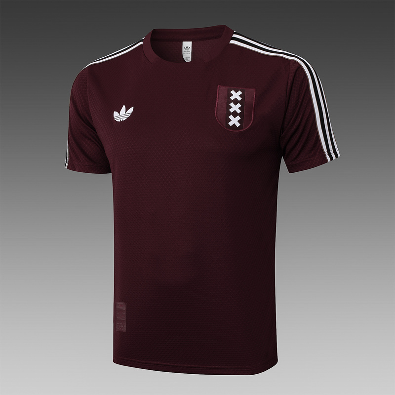 2025/26 Ajax maroon Training Set Shirt and Shorts