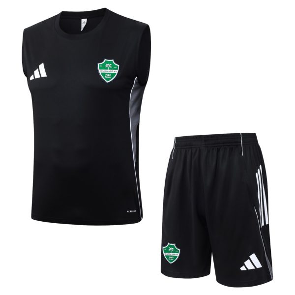 2026 Al-Ahly Black Training Set Shirt and Shorts