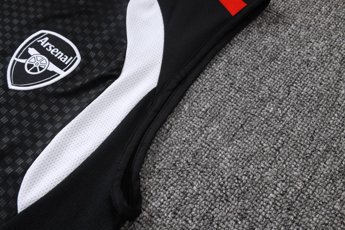 2026 Arsenal Black Training Set Shirt and Shorts