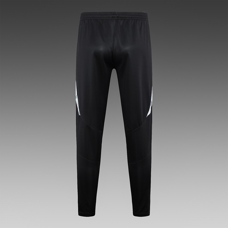 24/25 Italy Black Long-sleeved half-pull training kit Football team kit
