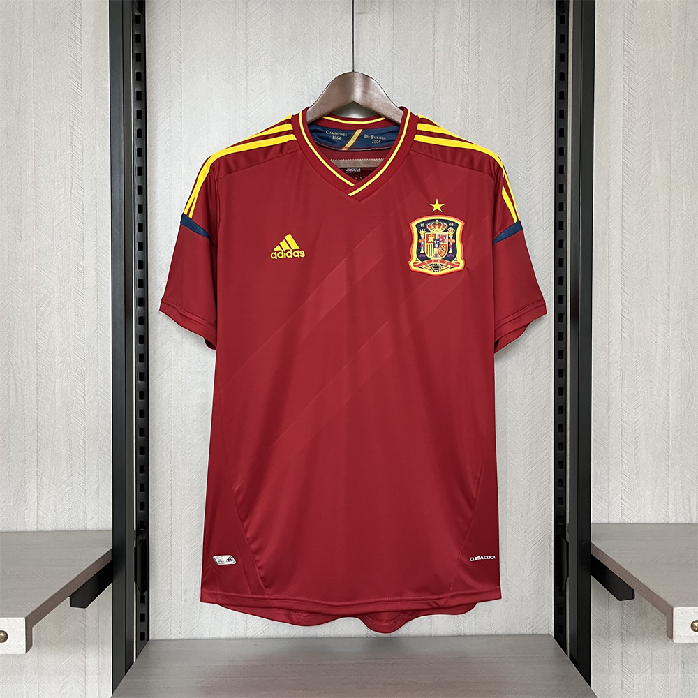 Retro Spain 2012 Home jersey Fan Version