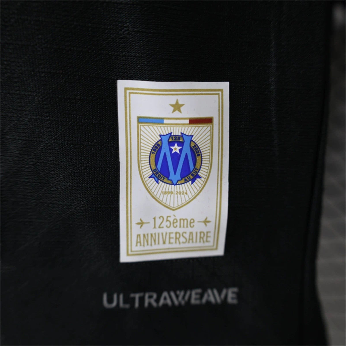 24/25 Marseille 125th Anniversary Black Special edition Jersey Player Version