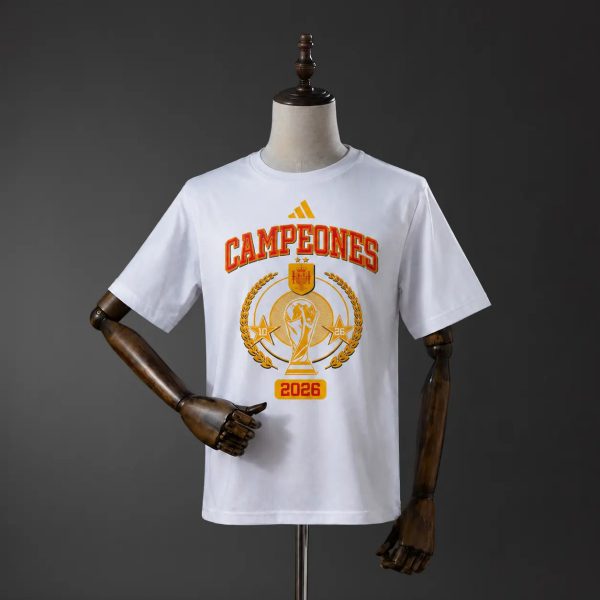 2026 Spain Campeones Tee - White
