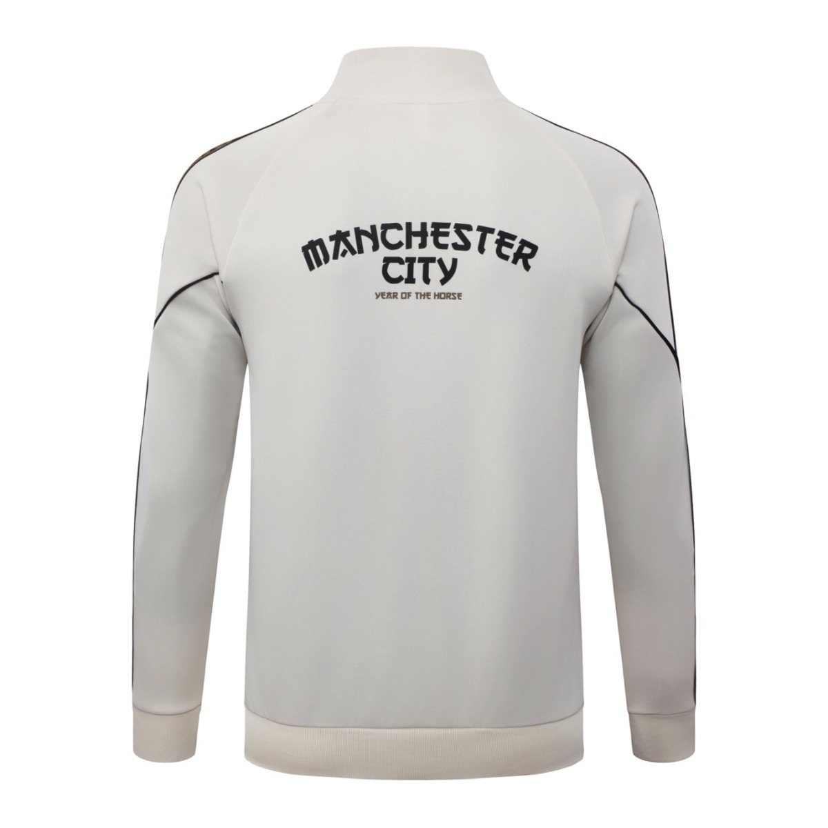 2026 Manchester City Beige Jacket Training Suit Set