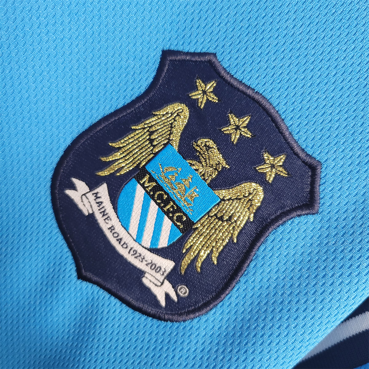 Retro Manchester City 01/02 Home jersey Fan Version