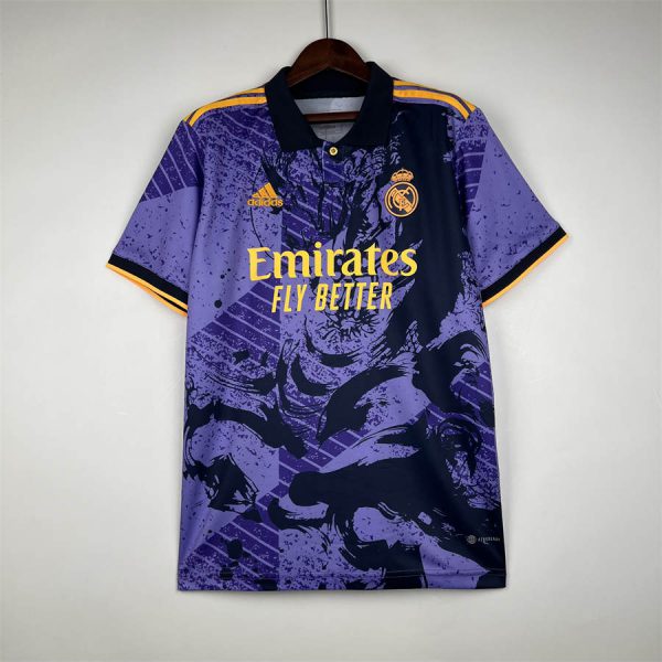 23/24 Real Madrid Special Edition Purple Jersey Fan Version