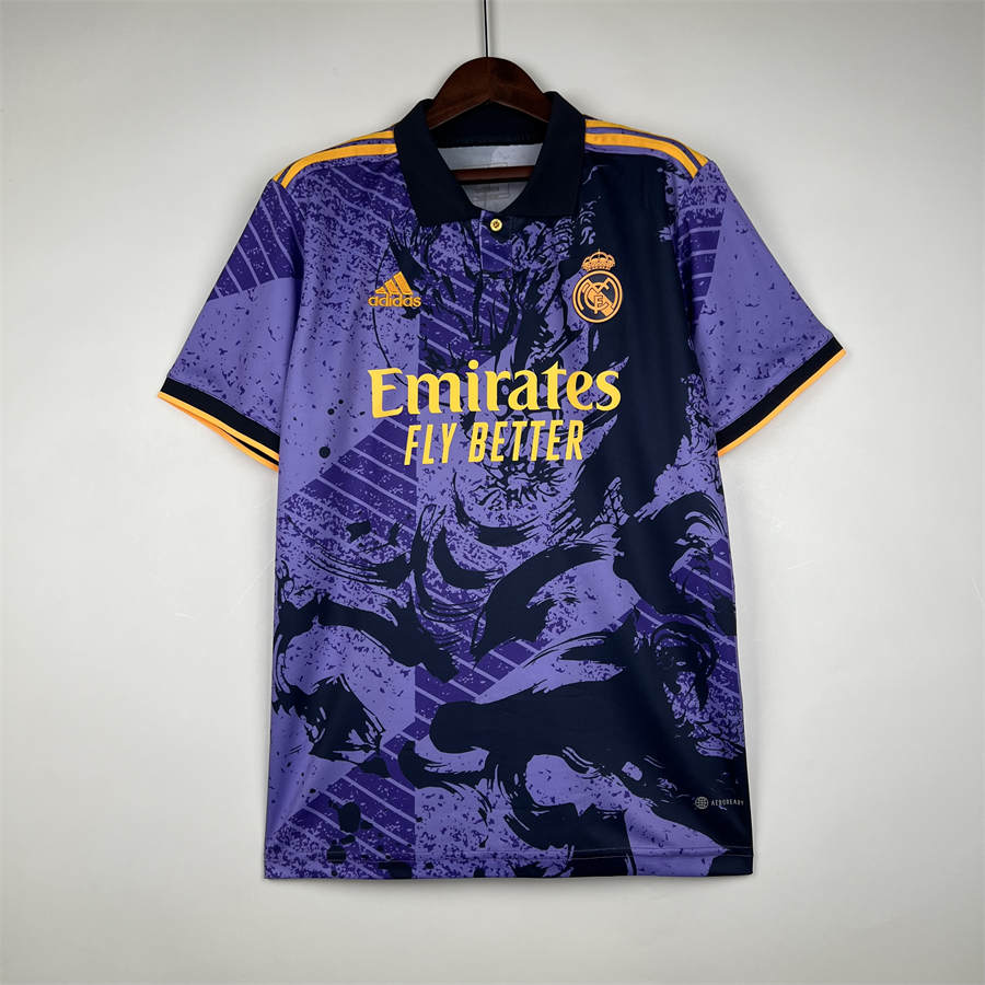 23/24 Real Madrid Special Edition Purple Jersey Fan Version