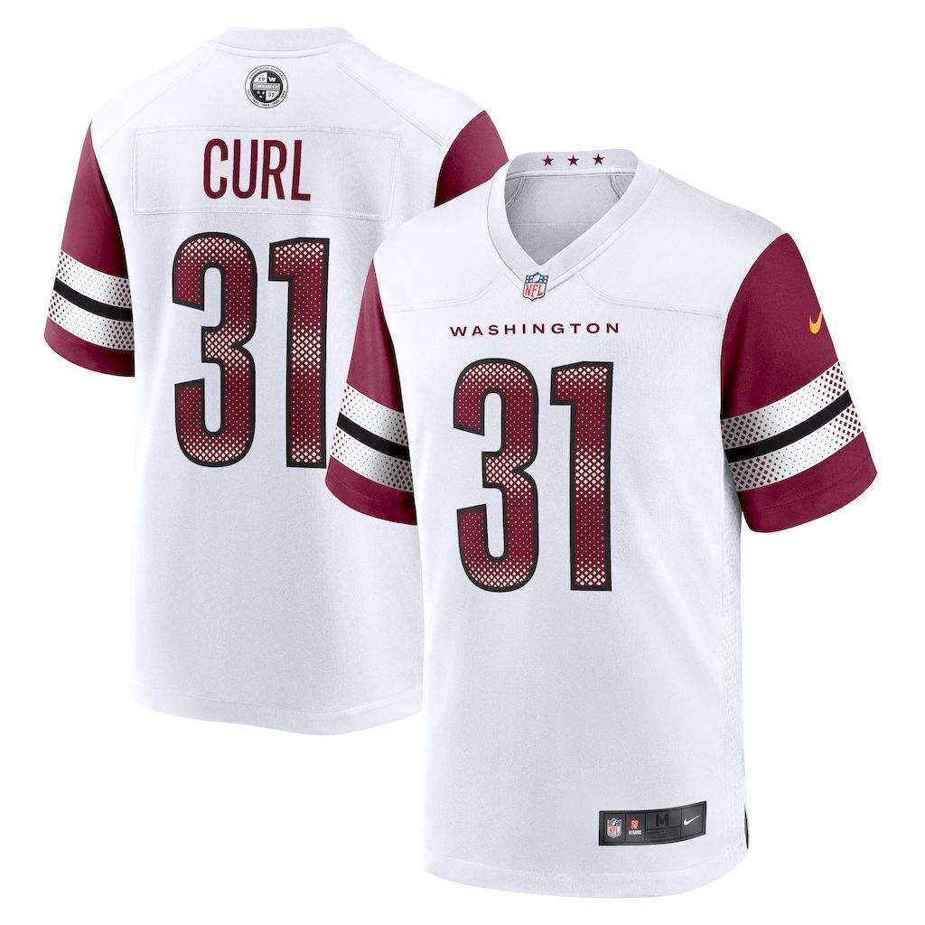 NFL Washington Commanders Jeysey CURL #31