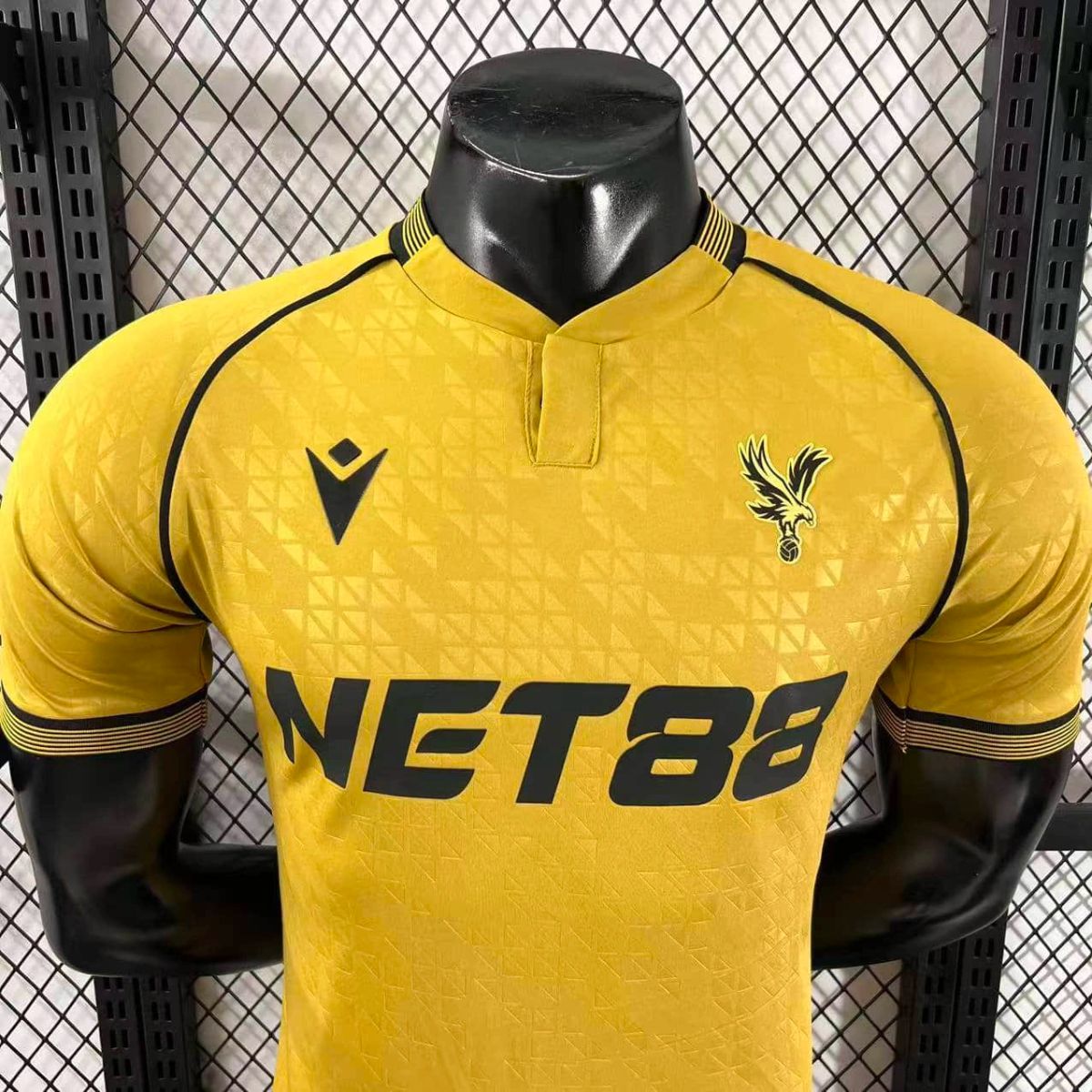 2025/26 Crystal Palace Away Yellow jersey Player Version