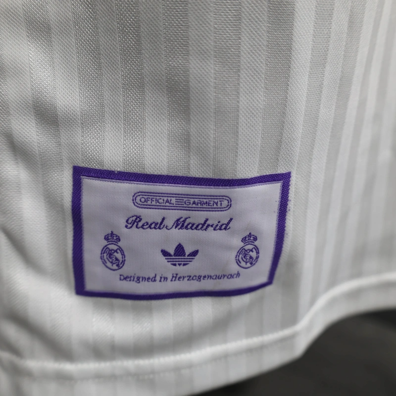 25/26 Real Madrid Co Branded Special Edition White jersey Player Version