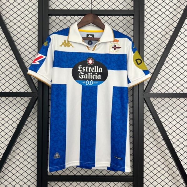 2025/26 Deportivo La Coruna Home jersey Fan version