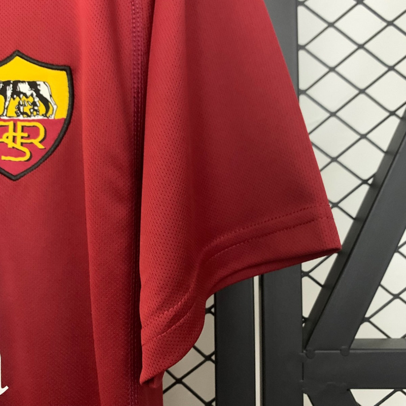 Retro 00/01 Roma Home jersey Fan Version
