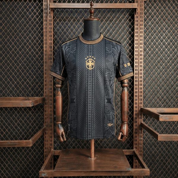 2026 Brazil Special Edition Black jersey Fan version