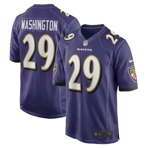 NFL Baltimore Ravens Jeysey WASHINGTON #29