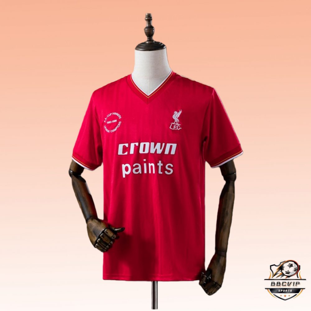 Retro Liverpool 1985/86 Home jersey Fan Version